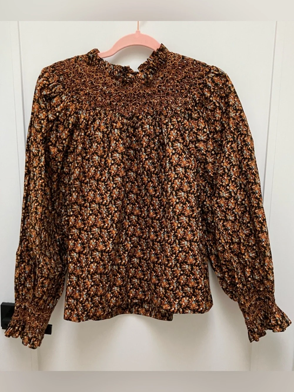 DÔEN Amoret Top in Noir Fleurs D'Avignon - Large - Picture 5 of 12